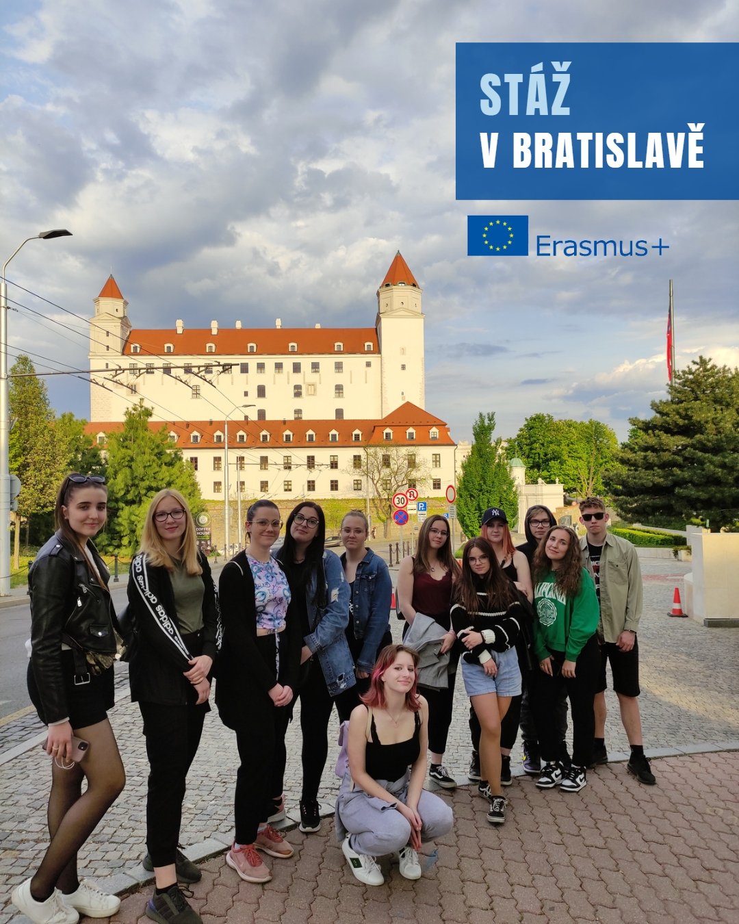 Žáci oboru vzdělání Ekonomika a podnikání, Obchodník a Prodavač získávali nové zkušenosti na stáži v Bratislavě
